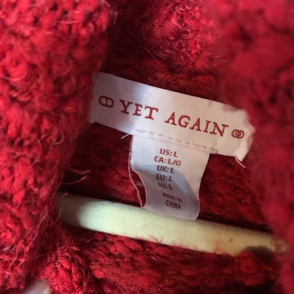 Yet Again Red Sweater - Picture 5 of 7